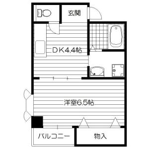 アッシュ　ドゥ　エスペランスの間取り