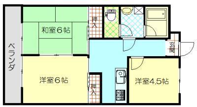 仙北屋ニューハイムの間取り