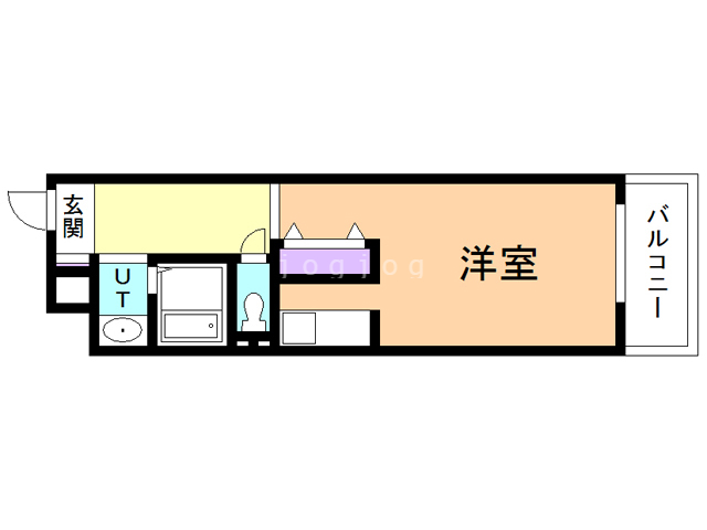 札幌市北区あいの里三条のマンションの間取り