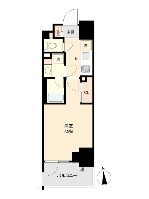 江東区南砂のマンションの間取り