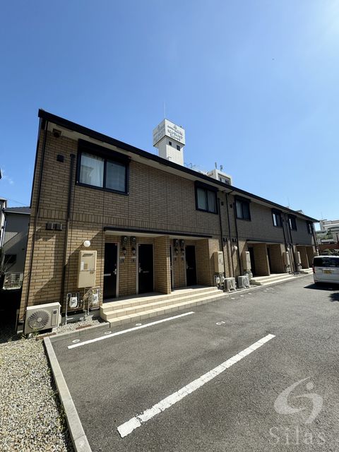 【神戸市灘区岩屋中町のアパートの建物外観】