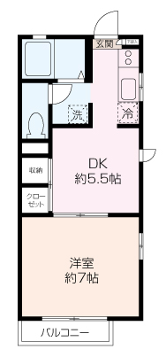 サンレモハイツの間取り