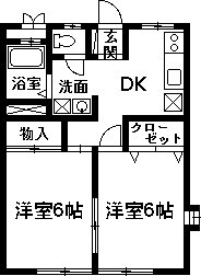 アビタシオンエルBの間取り