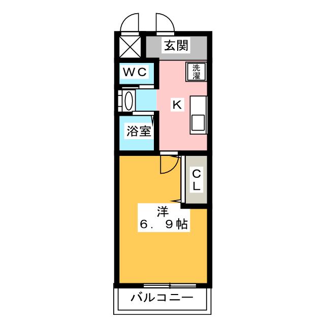 Ａ－ｃｉｔｙ名港の間取り