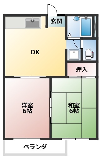 タウニィスズタカの間取り