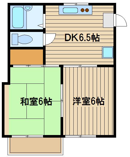 第二青山ハイツの間取り