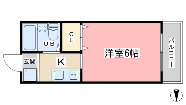 カーサブランカIIIの間取り