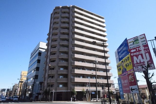 八王子市明神町のマンションの建物外観