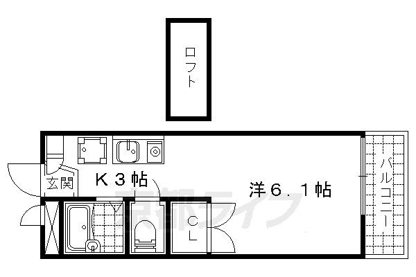 【レオパレス音羽沢の間取り】