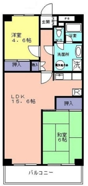 タカソープラザの間取り