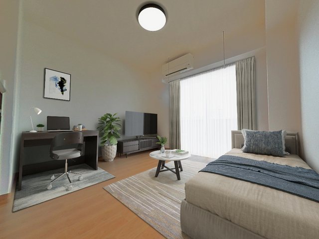 居室・リビング　※家具・家電はＣＧによるイメージ画像です。