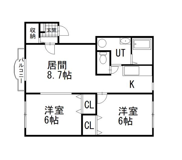 グリーンヒルズの間取り
