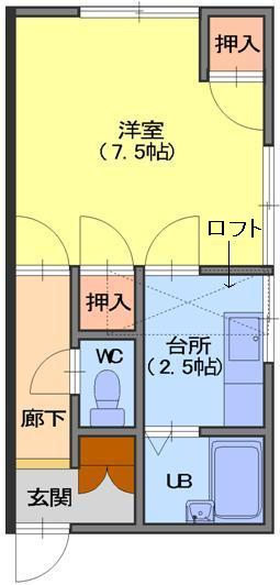 第2グレース三池の間取り写真
