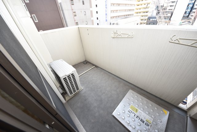 バルコニー　広々としたバルコニーです