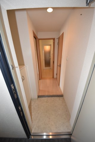 玄関　明るい玄関です