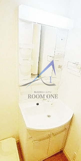 洗面設備　洗面台です。