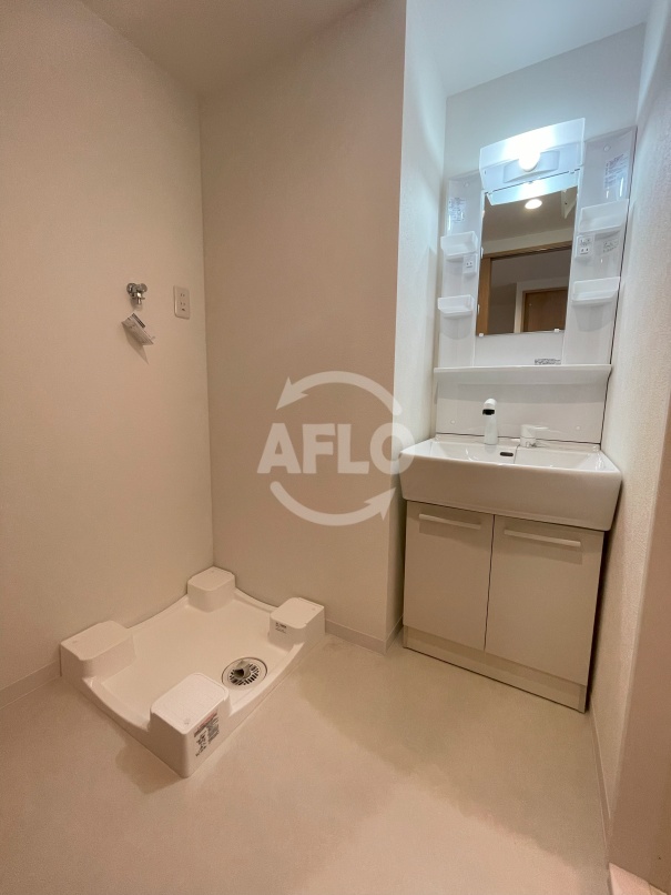 洗面設備　TERRA山之内II　洗面脱衣所