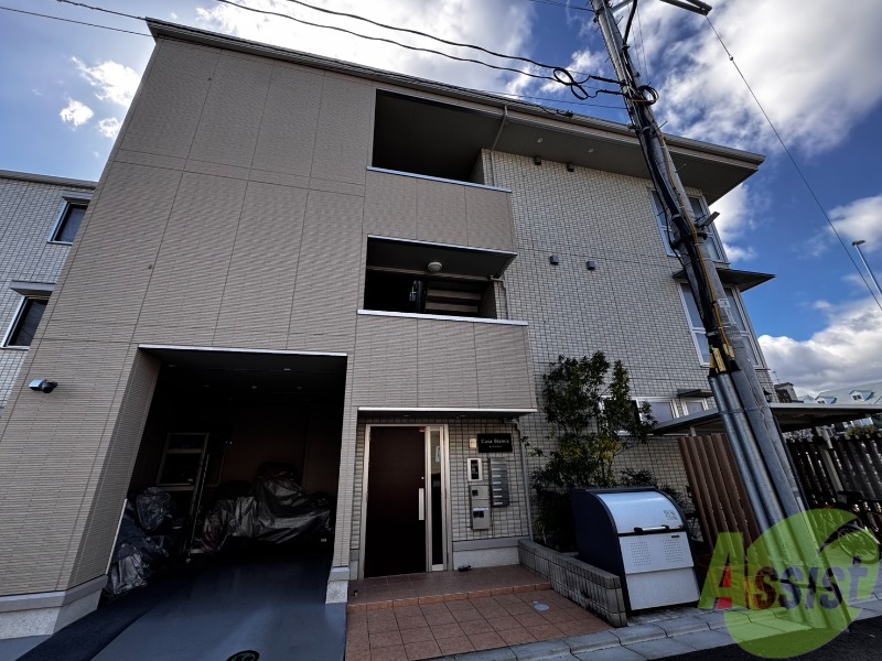 建物外観　仙台市若林区穀町「カーザビアンカ」