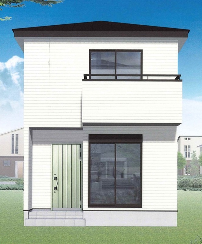 建物外観　外観パース