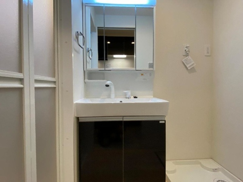 洗面設備　図面と現状に相違がある場合には現状を優先