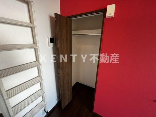 収納　大きなスペースがあり、収納には困りません