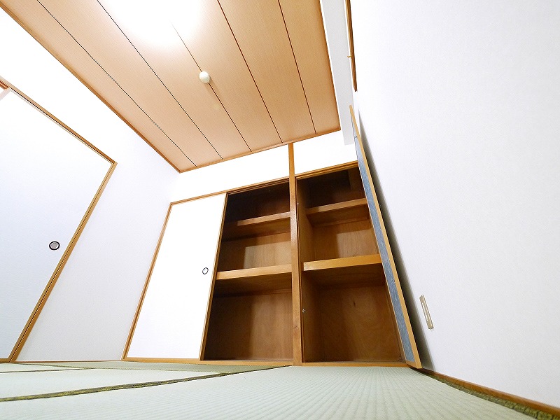 収納　十分な収納スペースがあります
