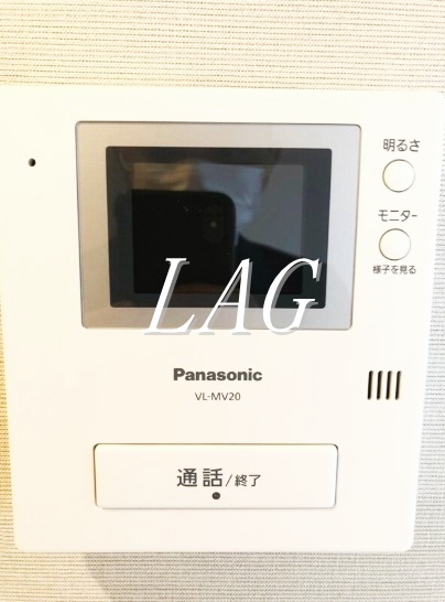セキュリティ　モニター付インターホンです。