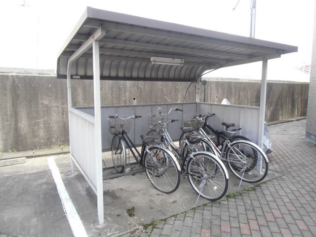 その他共有部分　入居者専用の駐輪場♪