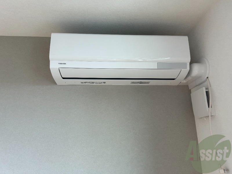 その他設備　エアコンは備え付けなので、入居時からご利用頂けます。