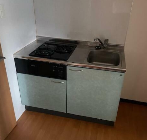 キッチン　※別部屋参考写真☆ガスコンロ付システムキッチン☆