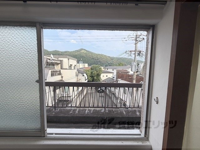 眺望　大文字みえます