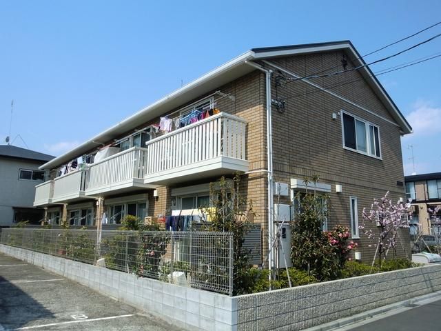 建物外観　南向き日当たり良好・メゾネットタイプ★