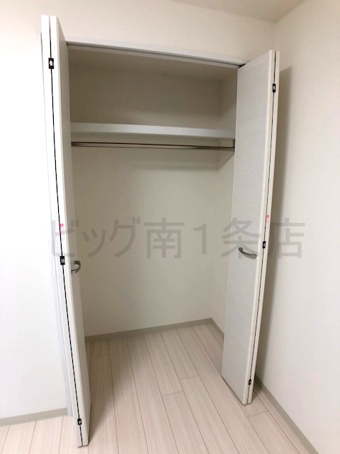収納　広々とした収納です♪