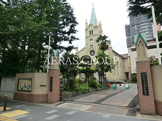 幼稚園・保育園　聖母の騎士幼稚園（幼稚園・保育園）まで421m