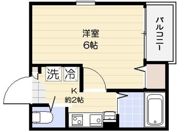 クルーセ西落合の間取り写真