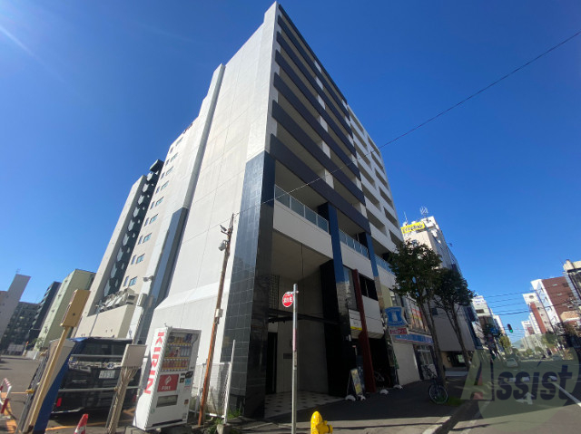建物外観　札幌市中央区南６条西６丁目　カマール６－６