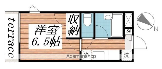 ホイザー鷹之台の間取り写真