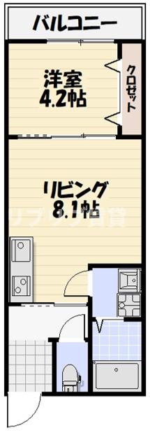 Lyk貝塚の間取り写真