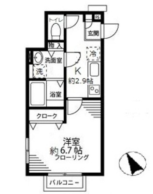 ベルヴェデーレ TK2の間取り写真