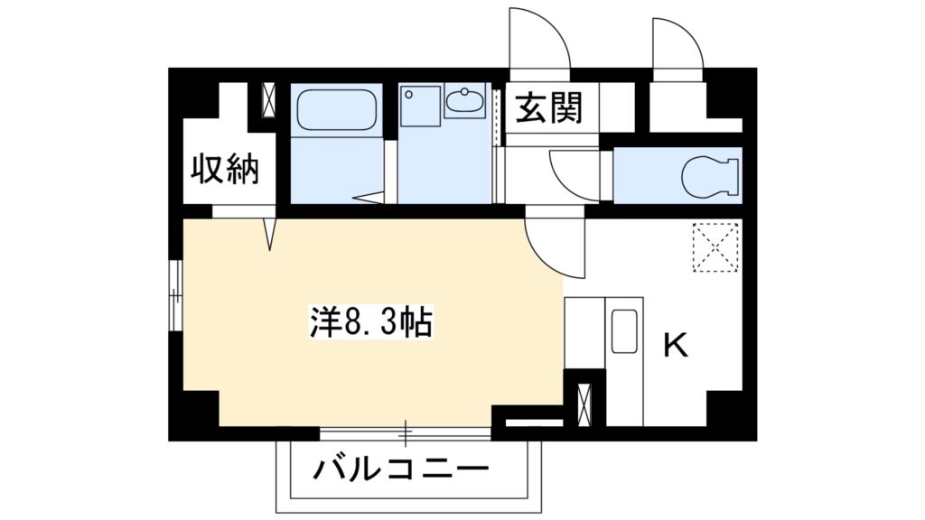 叡山電鉄叡山本線 一乗寺駅 徒歩5分 3階建 築18年の間取り写真