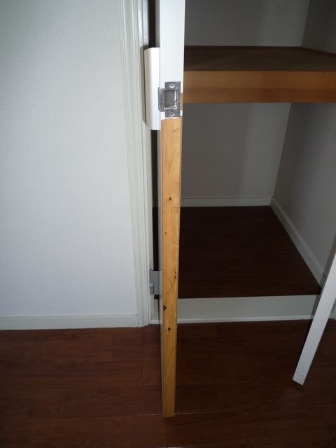 収納　掲載の写真は同仕様の別のお部屋の写真です。