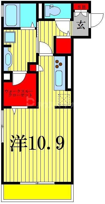 アスタリスクの間取り写真