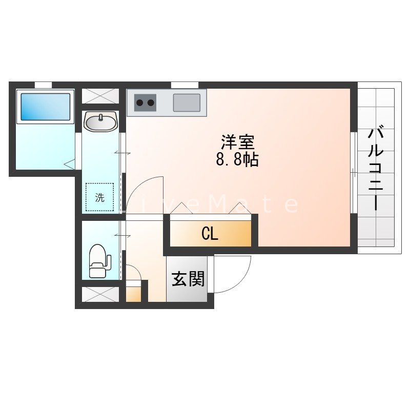 パークス西明石の間取り写真