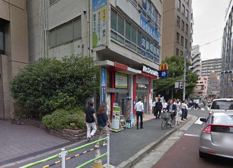 飲食店　マクドナルド神谷町店（飲食店）まで400m