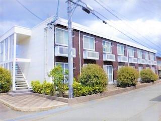 建物外観　カードキー採用。