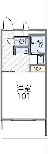 静岡県田方郡函南町柏谷（マンション）の賃貸物件の間取り