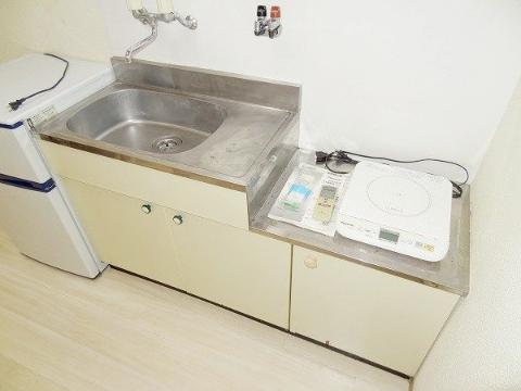 阪急宝塚線 石橋阪大前駅 徒歩5分 5階建 築38年のキッチン写真