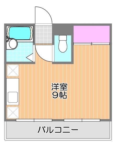 創和ハイツの間取り