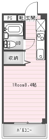 シティーコーポ内山の間取り