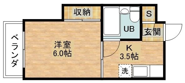 グレイス住吉の間取り